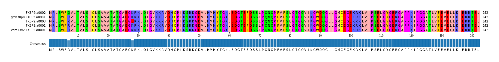 Multiple Alignments (by translate haplotype similarity)