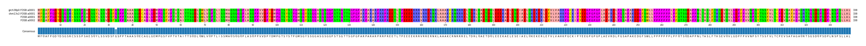 Multiple Alignments (by translate haplotype similarity)