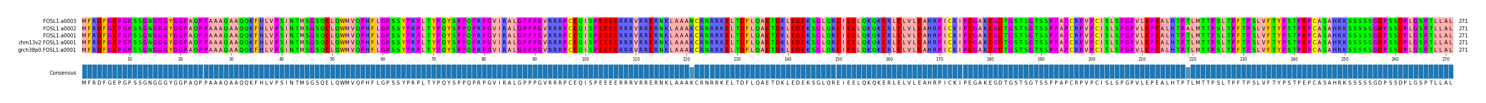 Multiple Alignments (by translate haplotype similarity)