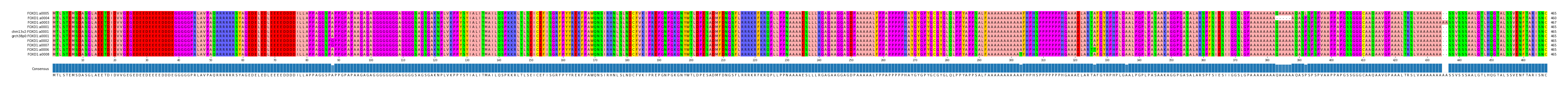 Multiple Alignments (by translate haplotype similarity)