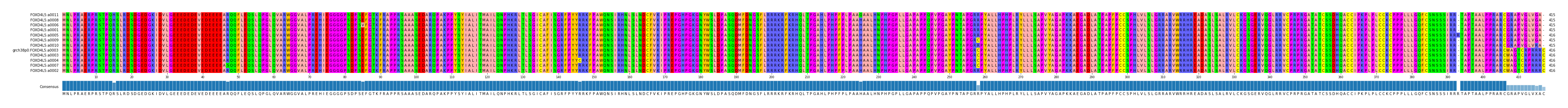 Multiple Alignments (by translate haplotype similarity)