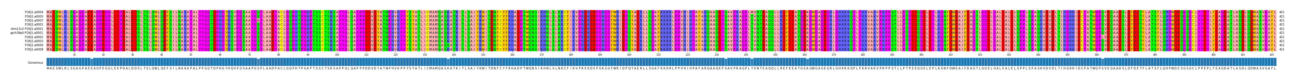 Multiple Alignments (by translate haplotype similarity)