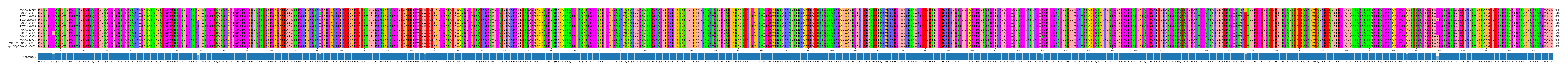 Multiple Alignments (by translate haplotype similarity)