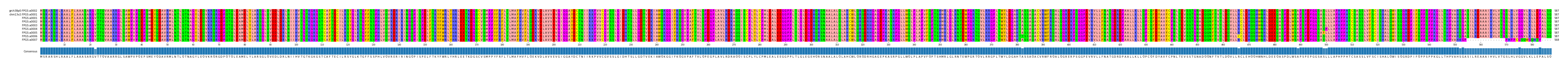 Multiple Alignments (by translate haplotype frequency)