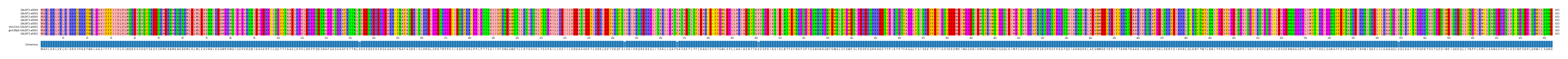 Multiple Alignments (by translate haplotype similarity)