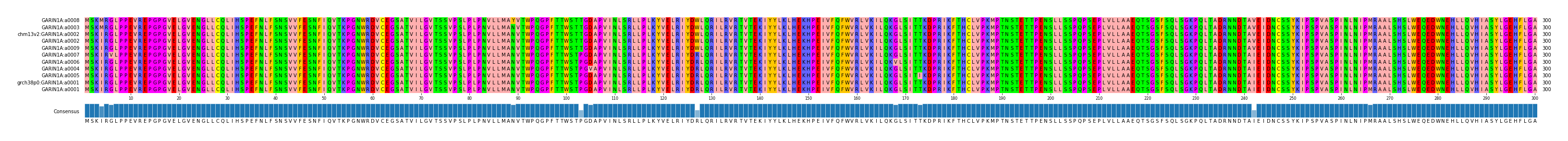 Multiple Alignments (by translate haplotype similarity)