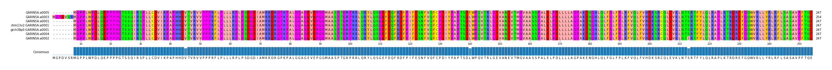 Multiple Alignments (by translate haplotype similarity)