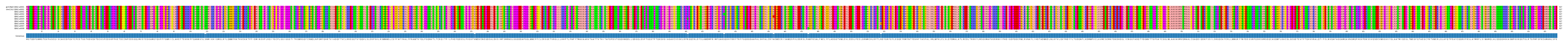 Multiple Alignments (by translate haplotype frequency)