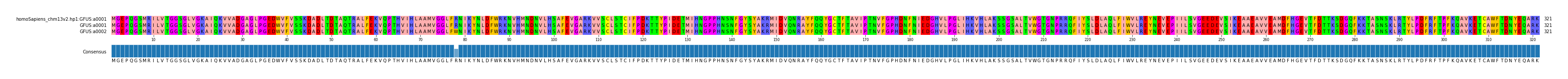 Multiple Alignments (by translate haplotype similarity)