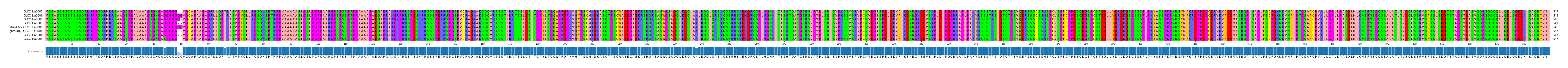 Multiple Alignments (by translate haplotype similarity)
