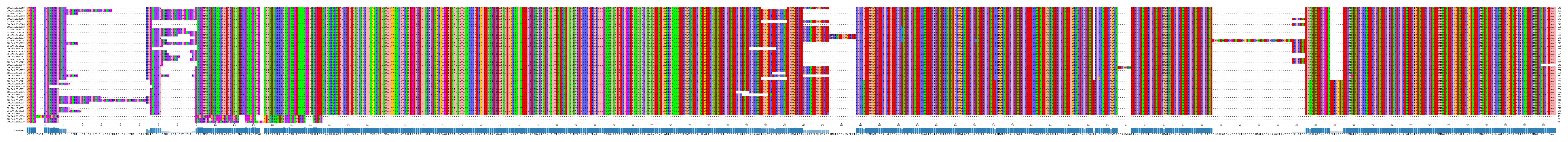 Multiple Alignments (by translate haplotype similarity)