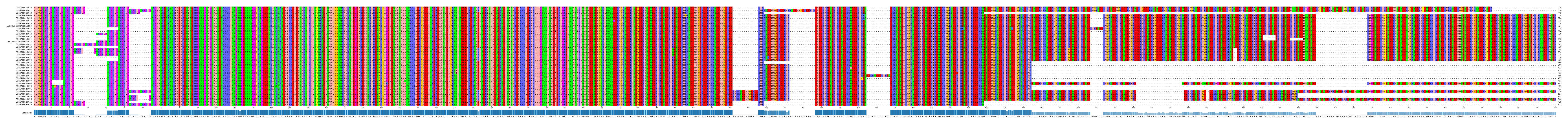 Multiple Alignments (by translate haplotype similarity)