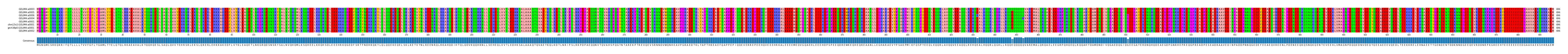 Multiple Alignments (by translate haplotype similarity)