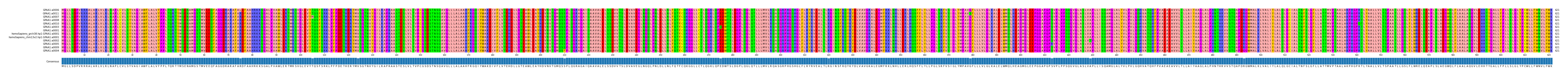 Multiple Alignments (by translate haplotype similarity)