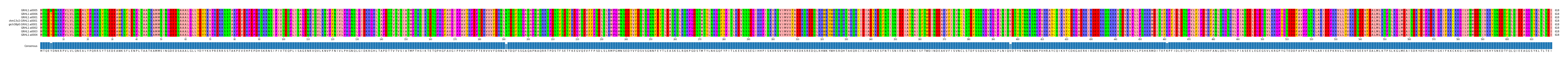 Multiple Alignments (by translate haplotype similarity)