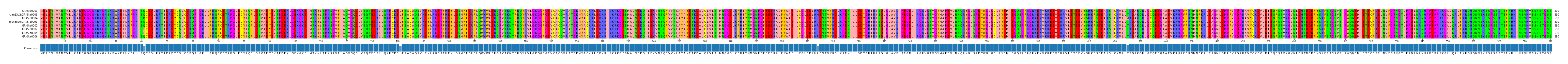 Multiple Alignments (by translate haplotype similarity)