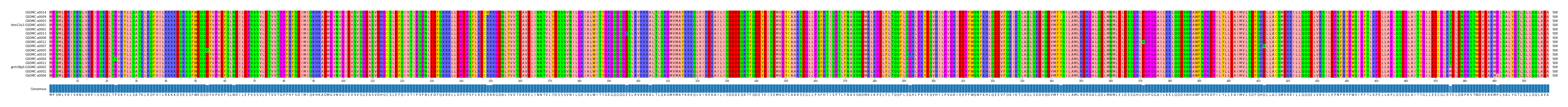 Multiple Alignments (by translate haplotype similarity)
