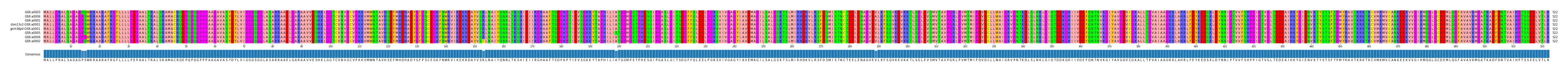 Multiple Alignments (by translate haplotype similarity)