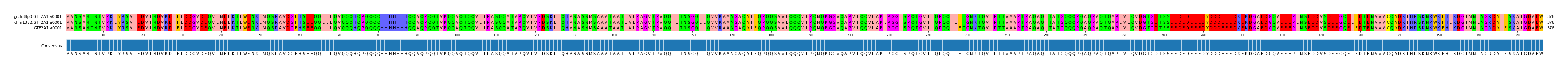 Multiple Alignments (by translate haplotype similarity)