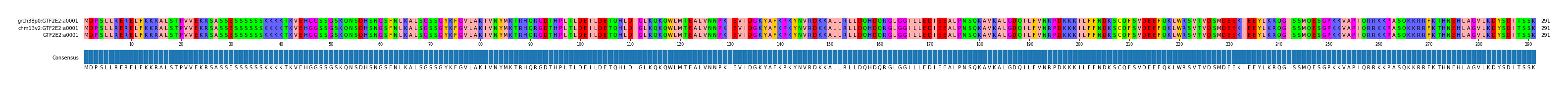 Multiple Alignments (by translate haplotype similarity)