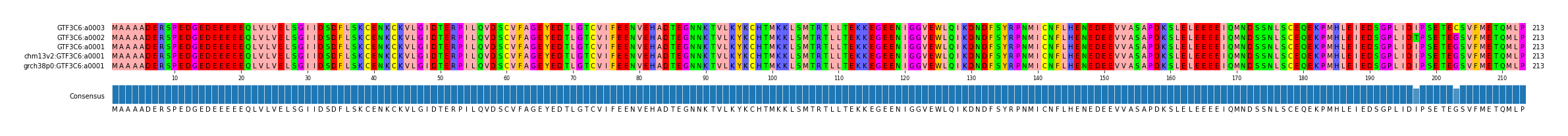 Multiple Alignments (by translate haplotype similarity)