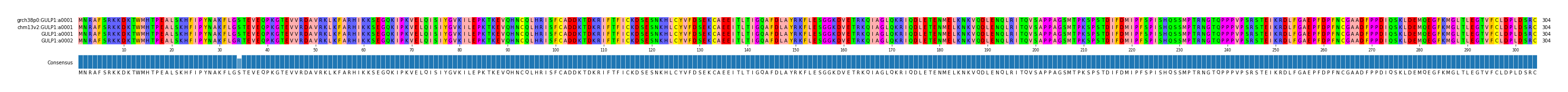 Multiple Alignments (by translate haplotype similarity)