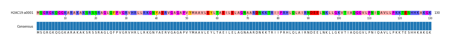 Multiple Alignments (by translate haplotype similarity)