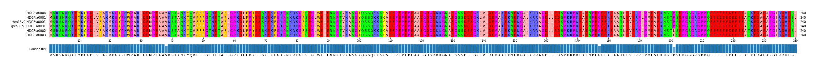Multiple Alignments (by translate haplotype similarity)