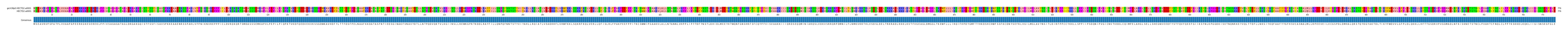 Multiple Alignments (by translate haplotype frequency)
