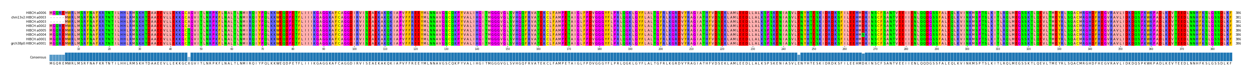 Multiple Alignments (by translate haplotype similarity)