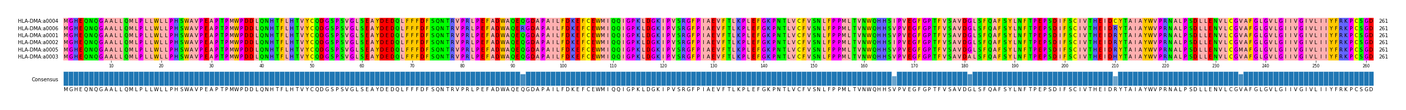 Multiple Alignments (by translate haplotype similarity)