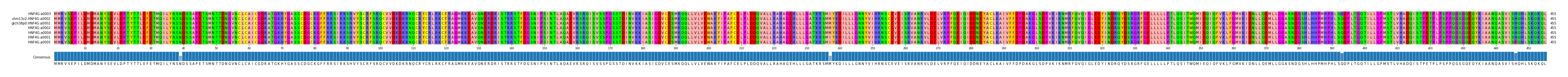 Multiple Alignments (by translate haplotype similarity)