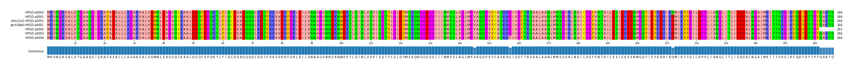 Multiple Alignments (by translate haplotype similarity)