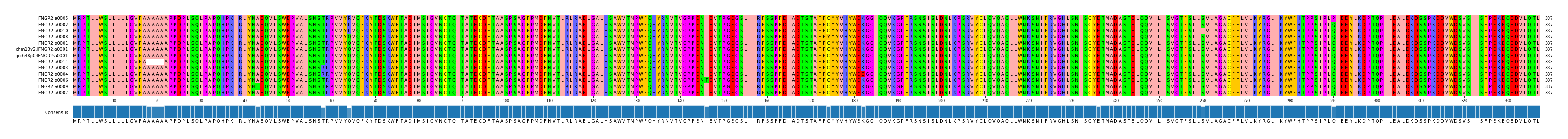 Multiple Alignments (by translate haplotype similarity)