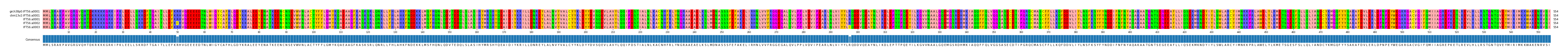 Multiple Alignments (by translate haplotype frequency)