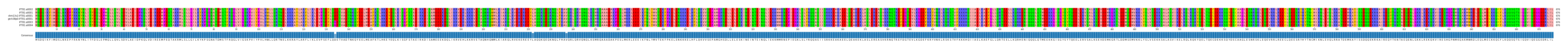 Multiple Alignments (by translate haplotype similarity)
