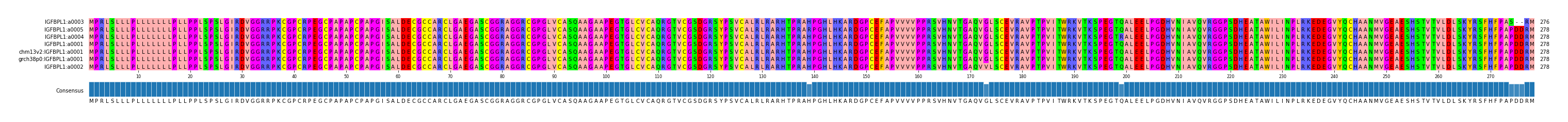 Multiple Alignments (by translate haplotype similarity)