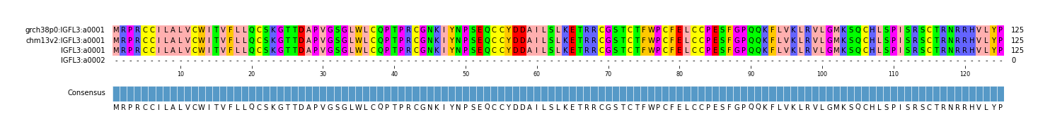 Multiple Alignments (by translate haplotype similarity)