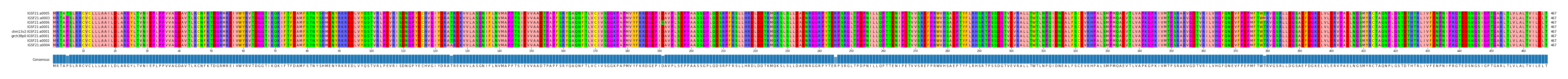 Multiple Alignments (by translate haplotype similarity)