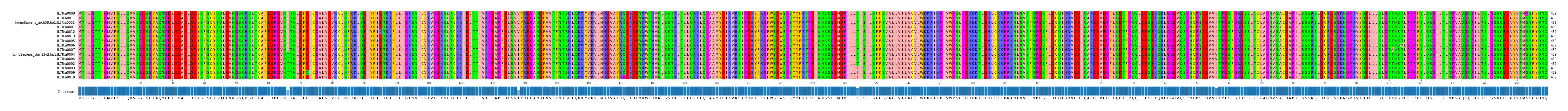 Multiple Alignments (by translate haplotype similarity)