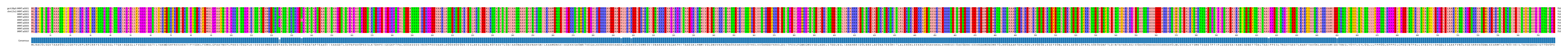 Multiple Alignments (by translate haplotype frequency)