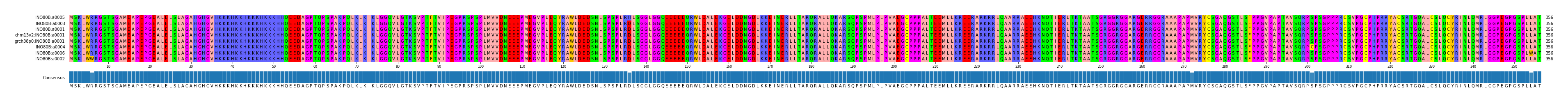 Multiple Alignments (by translate haplotype similarity)
