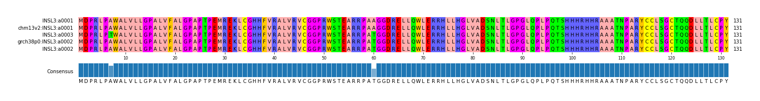 Multiple Alignments (by translate haplotype similarity)