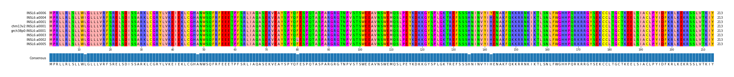 Multiple Alignments (by translate haplotype similarity)
