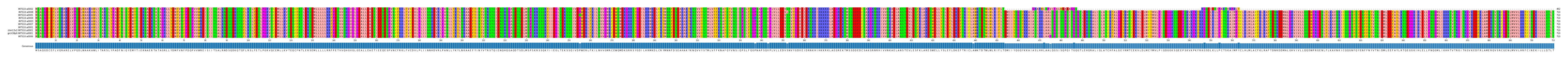 Multiple Alignments (by translate haplotype similarity)