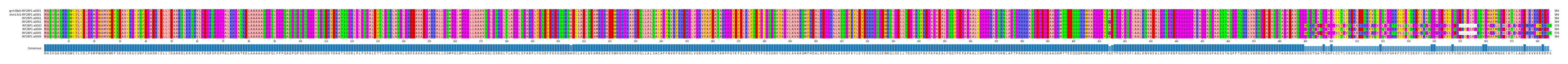 Multiple Alignments (by translate haplotype frequency)