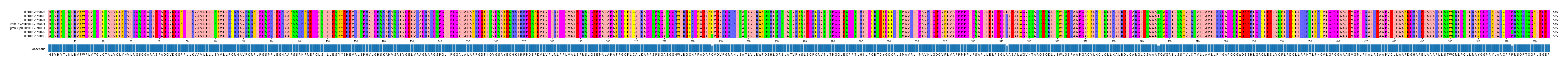 Multiple Alignments (by translate haplotype similarity)