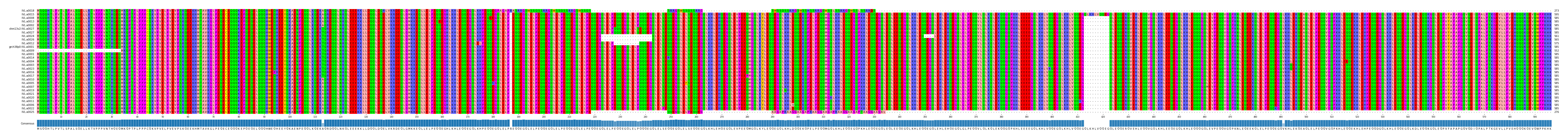 Multiple Alignments (by translate haplotype similarity)