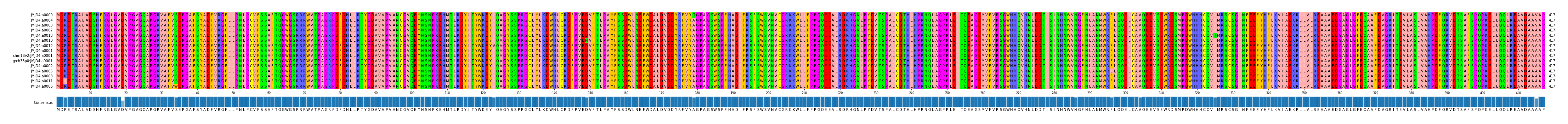 Multiple Alignments (by translate haplotype similarity)