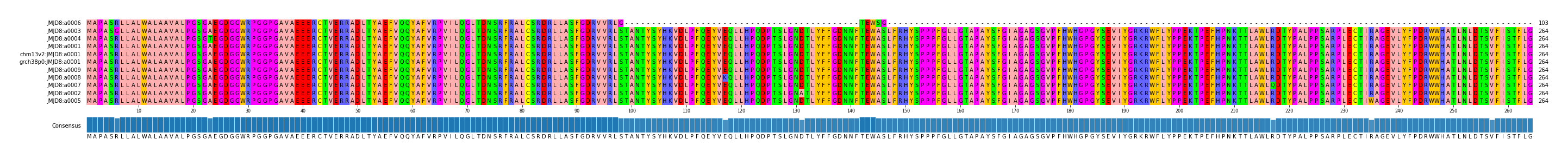 Multiple Alignments (by translate haplotype similarity)
